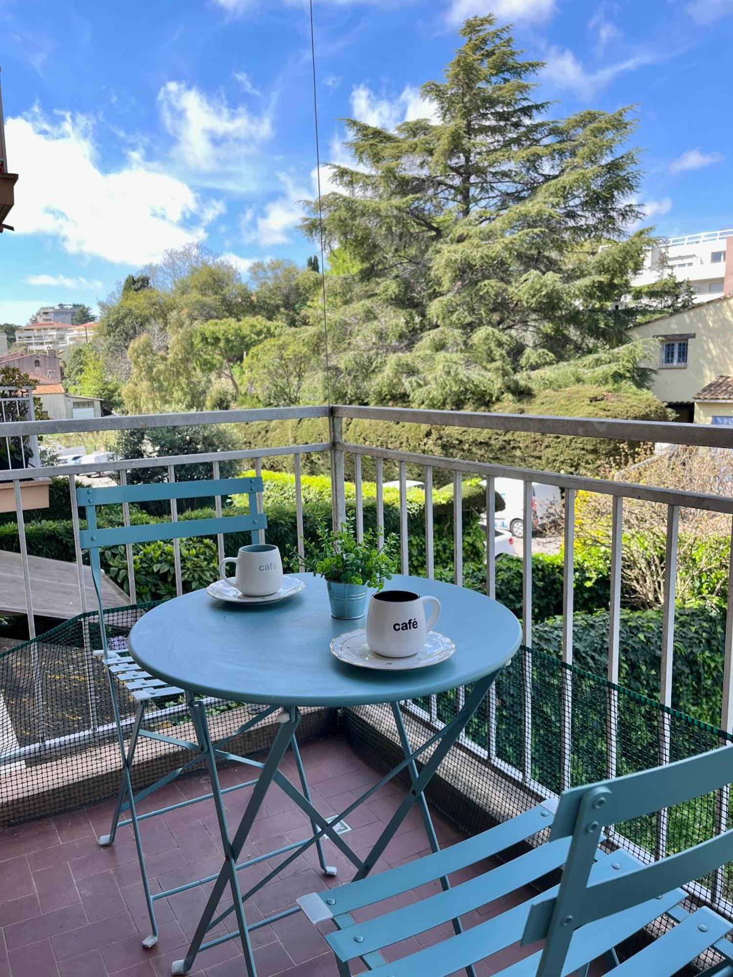 Antibes Home 2P 50M2 With Ac & Free Parking & 2 Balconies Eksteriør billede