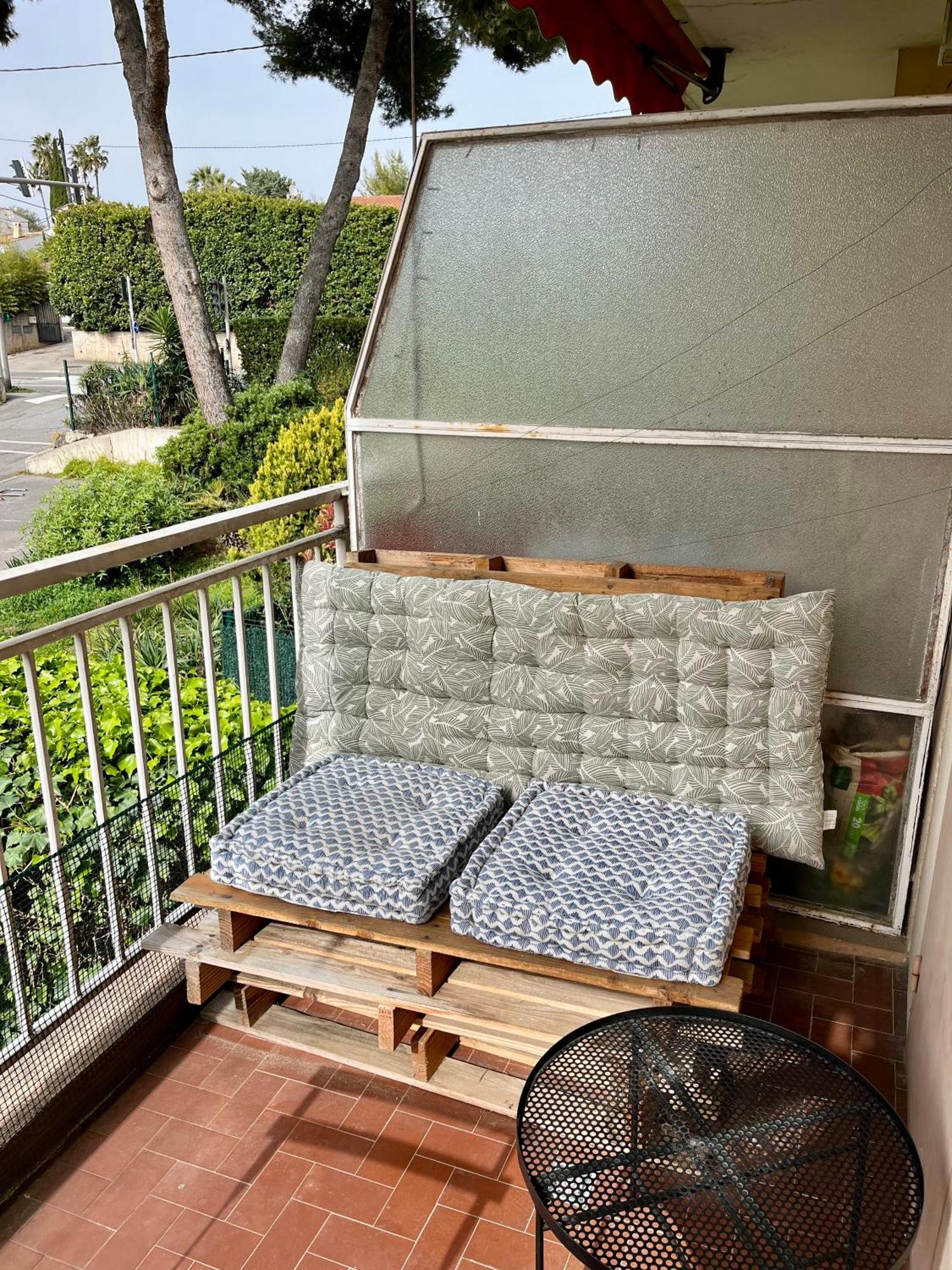 Antibes Home 2P 50M2 With Ac & Free Parking & 2 Balconies Eksteriør billede